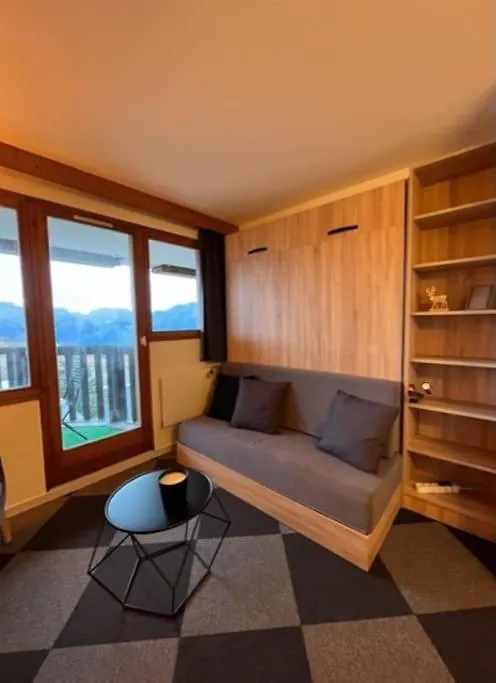 Studio 4 Personnes Plein Centre Huez France