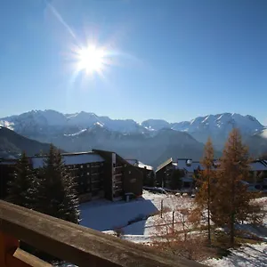 Appartement Le Cocon, T2+coin Montagne Vue Panoramique, Eclose, Huez